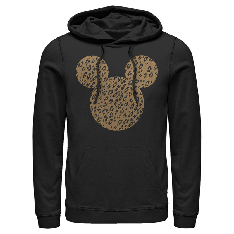 Men's Mickey & Friends Cheetah Silhouette Pull Over Hoodie