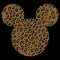 Boy's Mickey & Friends Mickey Mouse Cheetah Print Silhouette T-Shirt