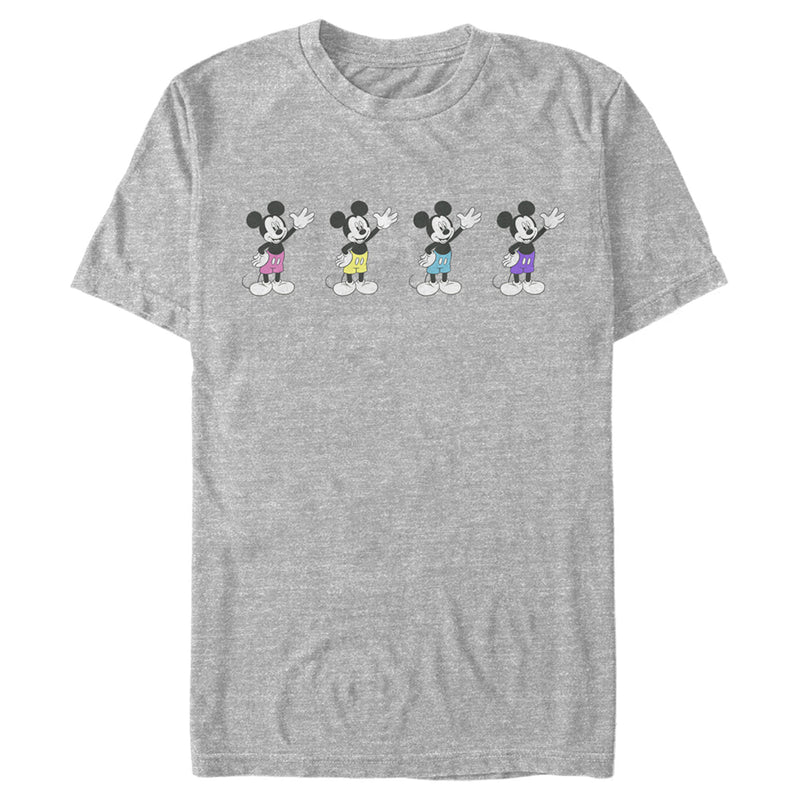 Men's Mickey & Friends Neon Wave T-Shirt