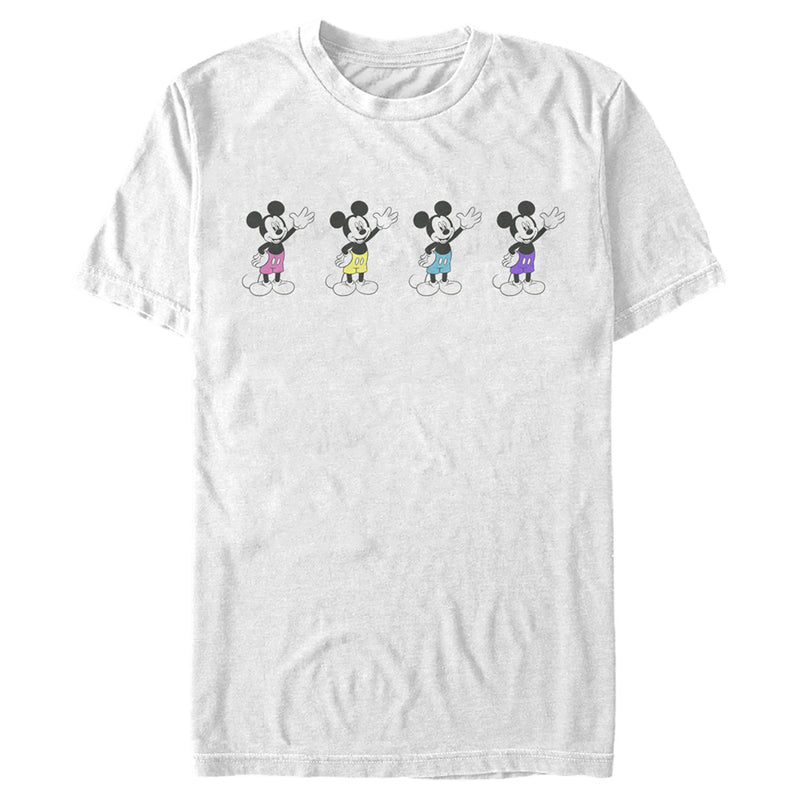 Men's Mickey & Friends Neon Wave T-Shirt