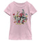 Girl's Mickey & Friends The Gangs Together For Holiday T-Shirt