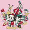 Girl's Mickey & Friends The Gangs Together For Holiday T-Shirt