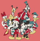 Boy's Mickey & Friends The Gangs Together For Holiday Performance Tee