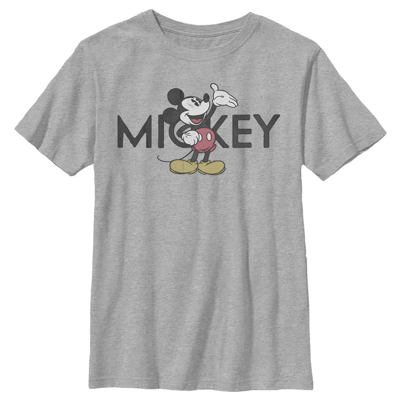 Boy's Mickey & Friends Old School Mickey T-Shirt
