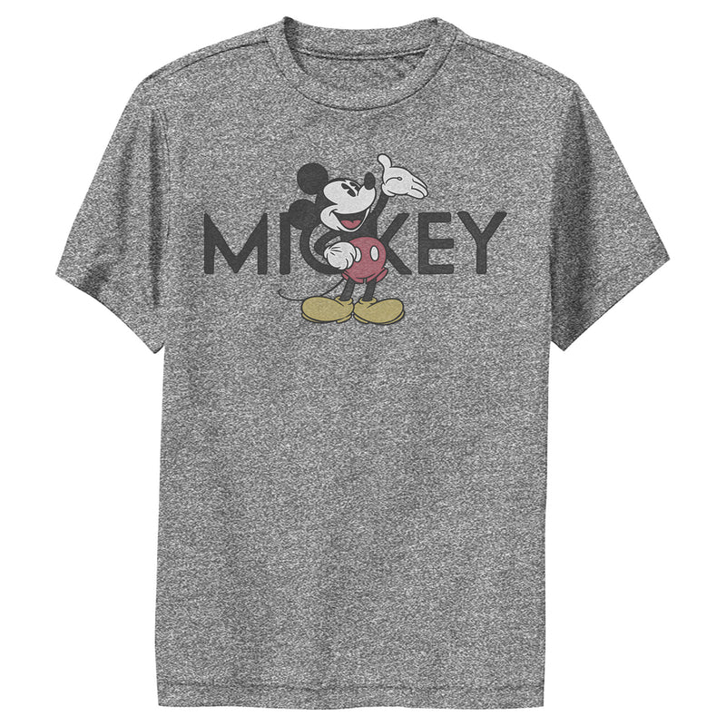 Boy's Mickey & Friends Old School Mickey Performance Tee