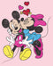 Junior's Mickey & Friends Valentine's Day Minnie Mouse Smooch T-Shirt