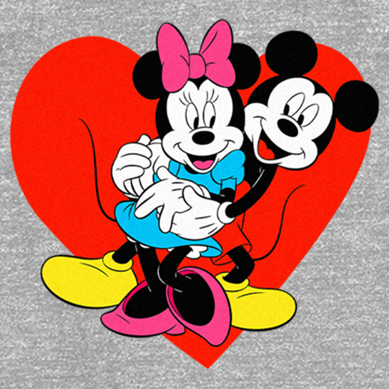 Toddler's Mickey & Friends Hugging Hearts Retro T-Shirt