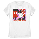 Women's Mickey & Friends Valentine's Day Current Mood T-Shirt