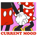 Junior's Mickey & Friends Valentine's Day Current Mood T-Shirt