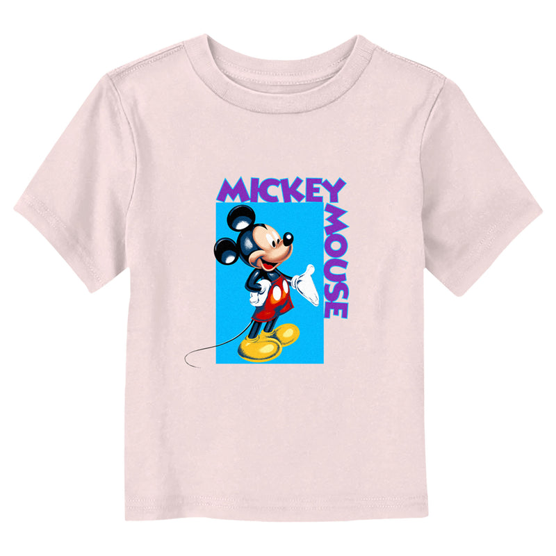 Toddler's Mickey & Friends Glossy Mickey T-Shirt