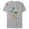 Men's Mickey & Friends Donald Duck Angry Jump T-Shirt