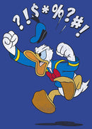 Junior's Mickey & Friends Donald Duck Angry Jump T-Shirt