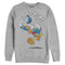 Men's Mickey & Friends Donald Duck Angry Jump Sweatshirt