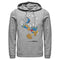 Men's Mickey & Friends Donald Duck Angry Jump Pull Over Hoodie