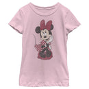 Girl's Mickey & Friends Polka Dot Minnie T-Shirt