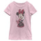 Girl's Mickey & Friends Polka Dot Minnie T-Shirt