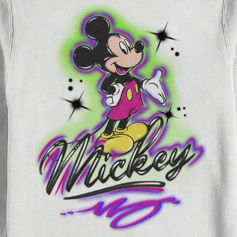 Men's Mickey & Friends Airbrushed Signature Sweatshirt