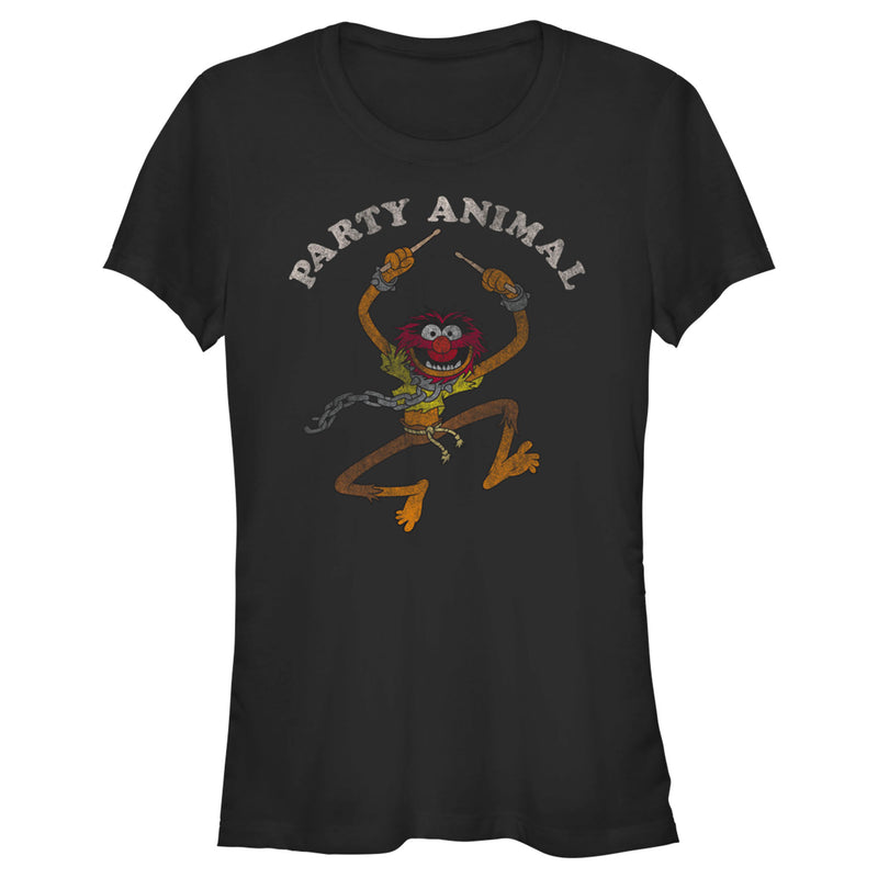 Junior's The Muppets Animal Party T-Shirt