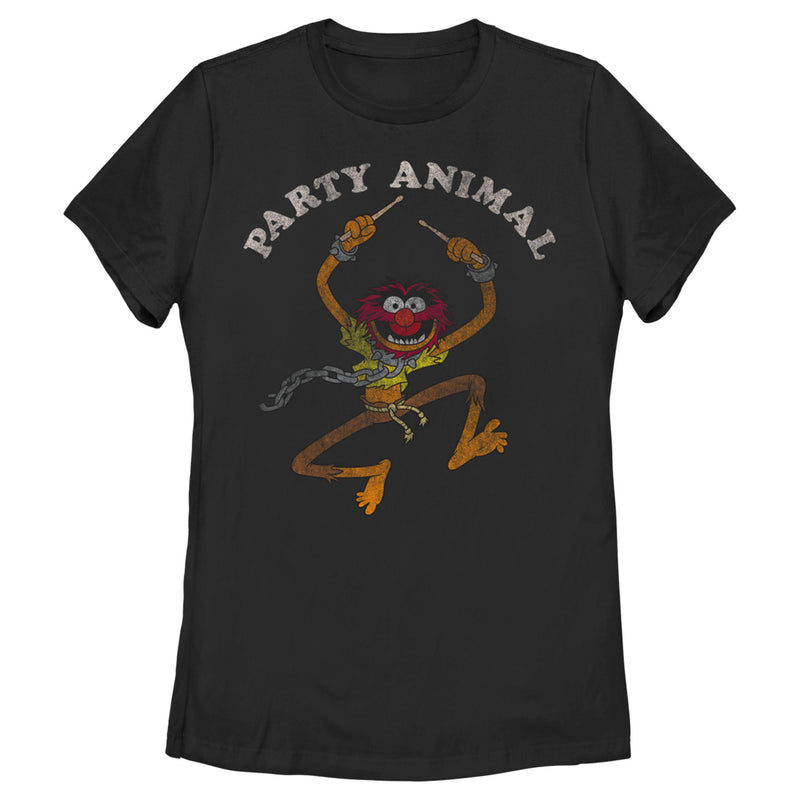 Women's The Muppets Animal Party T-Shirt