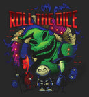 Women's The Nightmare Before Christmas Halloween Oogie Roll The Dice T-Shirt
