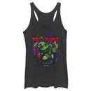Women's The Nightmare Before Christmas Halloween Oogie Roll The Dice Racerback Tank Top