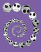 Junior's The Nightmare Before Christmas Jack Skellington Faces Spiral T-Shirt