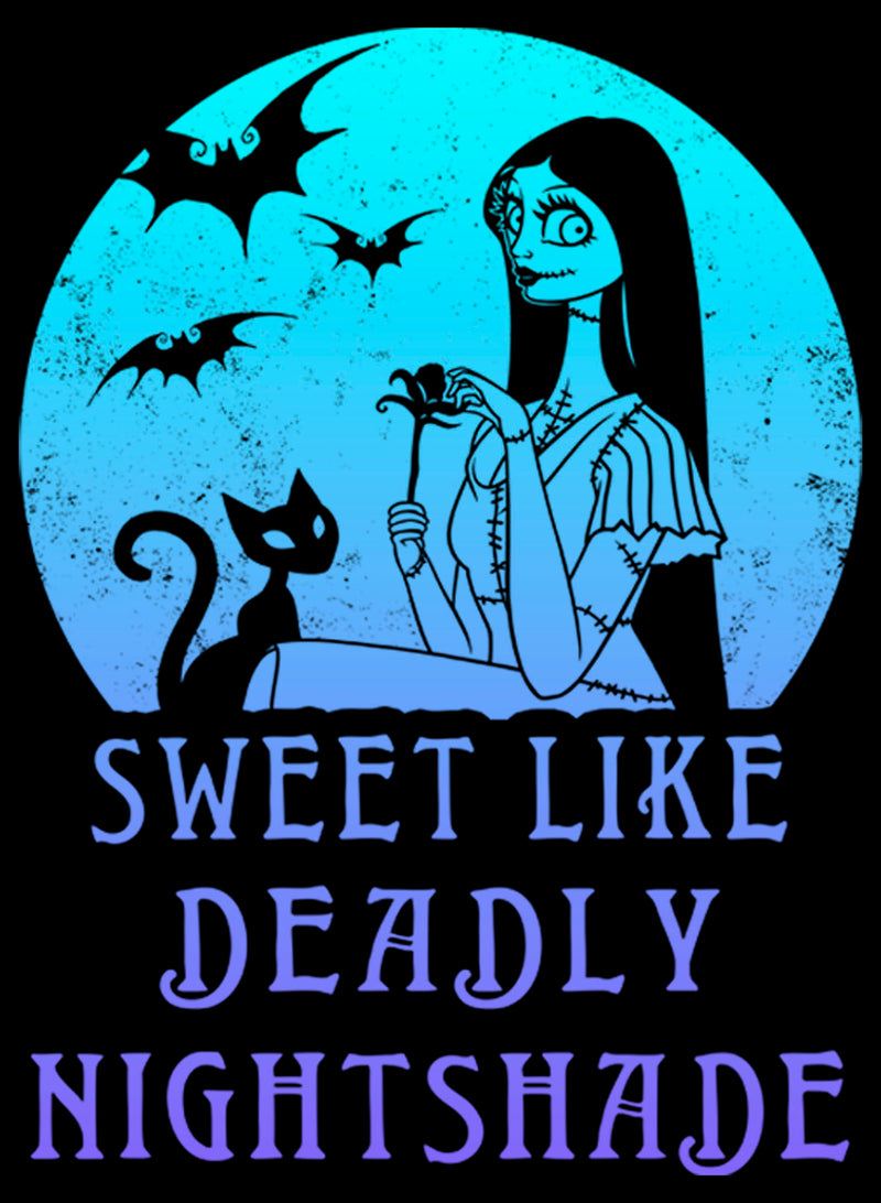 Men's The Nightmare Before Christmas Sally Sweet Like Deadly Nightshade T-Shirt