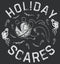 Women's The Nightmare Before Christmas Scary Teddy Holiday Scares Racerback Tank Top