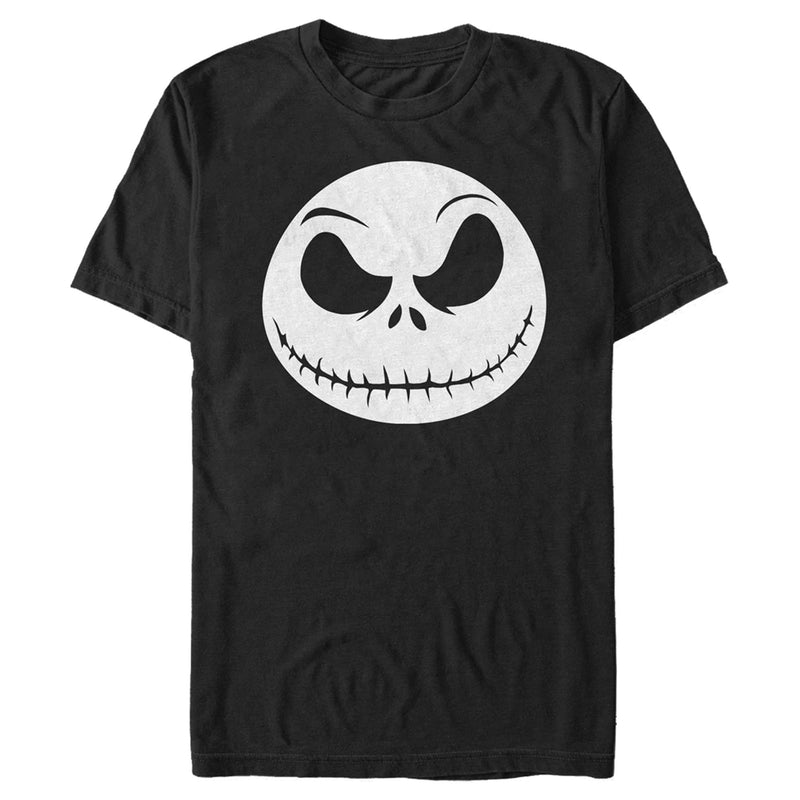 Men's The Nightmare Before Christmas Jack Skellington Face T-Shirt