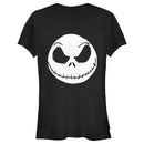 Junior's The Nightmare Before Christmas Jack Skellington Portrait T-Shirt