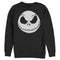 Men's The Nightmare Before Christmas Halloween Jack Skellington Big Face Sweatshirt