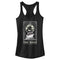 Junior's The Nightmare Before Christmas Halloween Oogie Boogie and his Boys Moon Tarot Card Racerback Tank Top