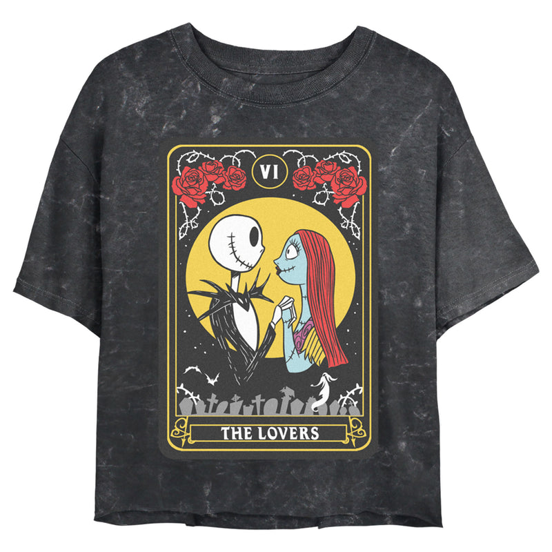 Junior's The Nightmare Before Christmas VI The Lovers Tarot Card T-Shirt