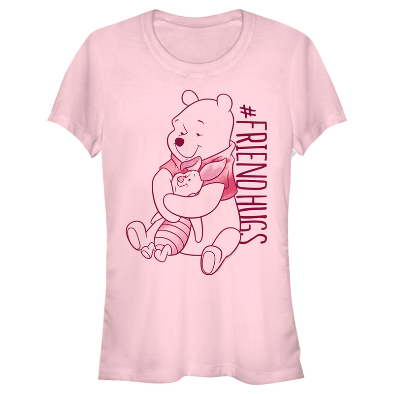 Junior's Winnie the Pooh Friend Hugs T-Shirt