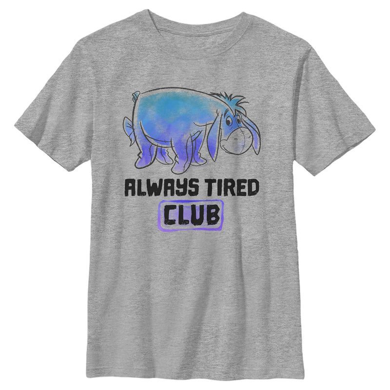 Boy's Winnie the Pooh Eeyore Always Tired Club T-Shirt