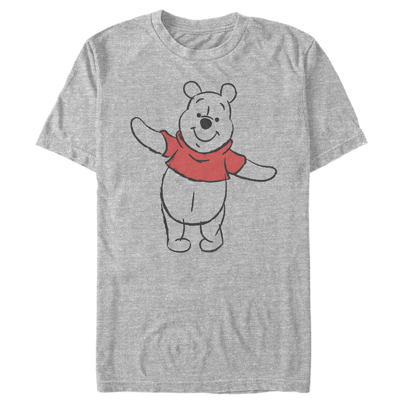 Men's Winnie the Pooh Sketch T-Shirt