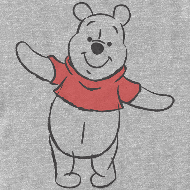 Men's Winnie the Pooh Sketch T-Shirt