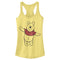 Junior's Winnie the Pooh Sketch Racerback Tank Top