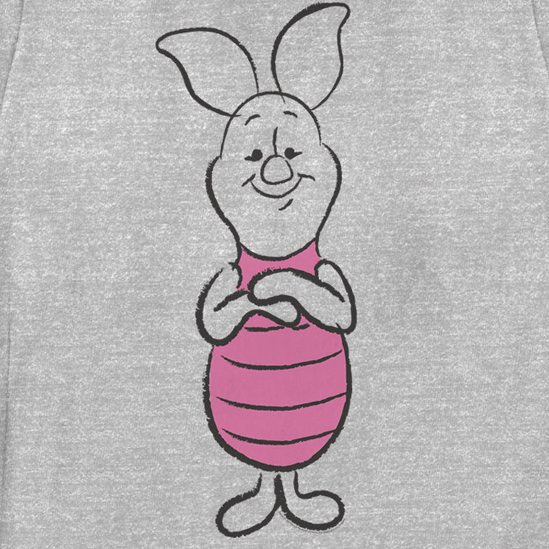 Women's Winnie the Pooh Piglet Sketch T-Shirt