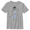 Boy's Winnie the Pooh Shy Eeyore Outline Portrait T-Shirt