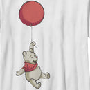 Boy's Winnie the Pooh Bear In Flight With Red Balloon T-Shirt