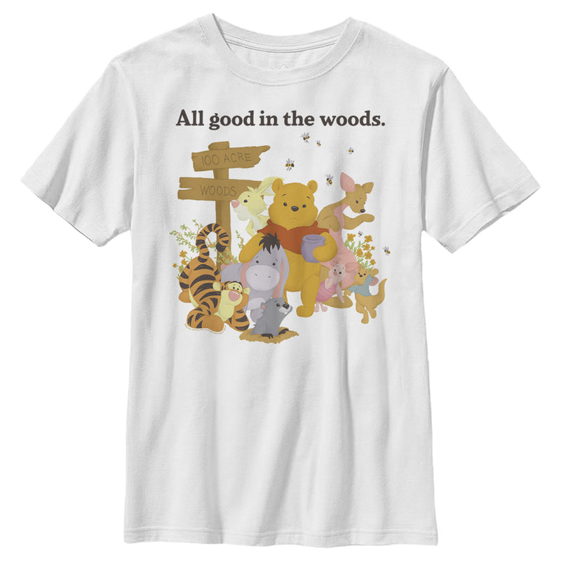 Boy's Winnie the Pooh Honey and Happiness T-Shirt