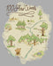 Boy's Winnie the Pooh 100 Acre Woods Map T-Shirt