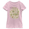 Girl's Winnie the Pooh 100 Acre Woods Map T-Shirt