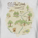 Men's Winnie the Pooh 100 Acre Woods Map Sweatshirt