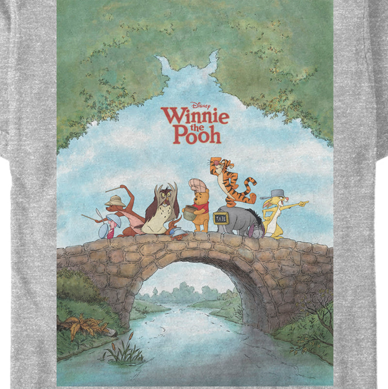 Men's Winnie the Pooh Adventure Poster T-Shirt