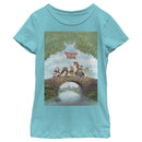 Girl's Winnie the Pooh Scene Panels T-Shirt