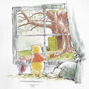 Junior's Winnie the Pooh Window Watching T-Shirt