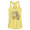 Junior's Winnie the Pooh Window Watching Racerback Tank Top