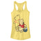 Junior's Winnie the Pooh Honey and Happiness Racerback Tank Top